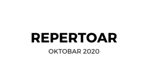 Read more about the article Repertoar SNP-a, oktobar 2020.