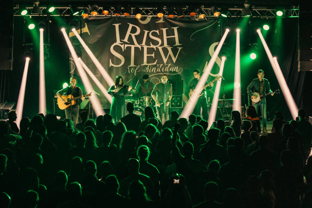 Irish Stew of Sindidun - fotografija sa koncerta