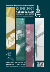 Read more about the article bGd | KONCERT Darko Karajić